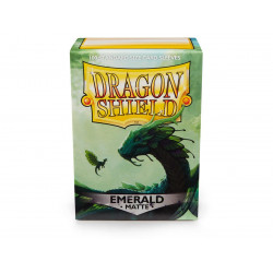 Dragon Shield - Matte 100 Sleeves - Emerald 'Rayalda'