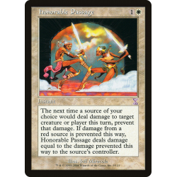 Honorable Passage - Foil