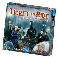 Ticket to Ride - United Kingdom & Pennsylvania - EN/DE/FR/IT