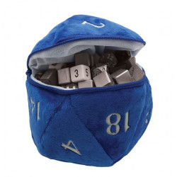 Ultra Pro - D20 Plush Dice Bag - Blue